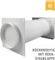 Preview: easytec Edelstahl Mauerkasten in 150 mm Durchmesser für Kernlochbohrung 34153i